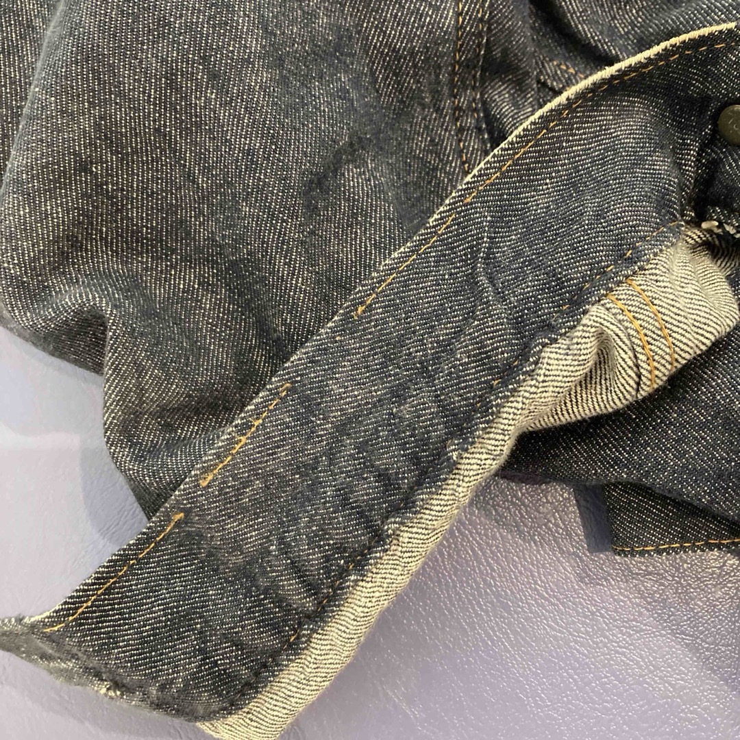 【希少70s】トリプルエルブランド デニムジャケット Mサイズ サード メンズのジャケット/アウター(Gジャン/デニムジャケット)の商品写真