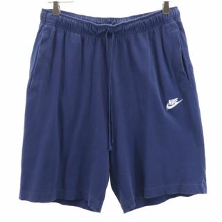 ナイキ(NIKE)のナイキ トレーニング ショートパンツ XL ネイビー系 NIKE メンズ 古着 【240413】(その他)