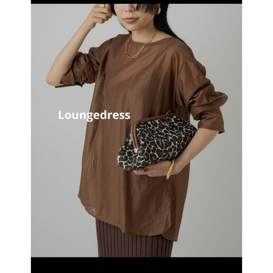 Loungedress(ラウンジドレス)のLoungedress シアーシャツ レディースのトップス(シャツ/ブラウス(長袖/七分))の商品写真