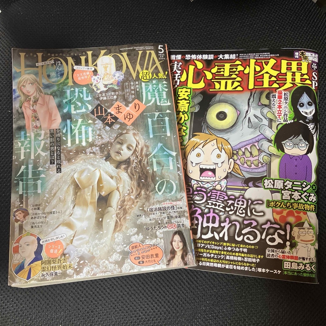 【ホラー雑誌】ほん怖、ほんゆ2024年5月号セット エンタメ/ホビーの雑誌(アート/エンタメ/ホビー)の商品写真