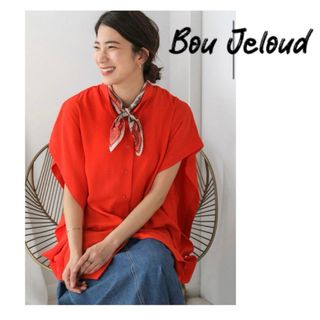 ブージュルード(Bou Jeloud)の新品　ブージュルード　麻ライクスクエアチュニック(チュニック)