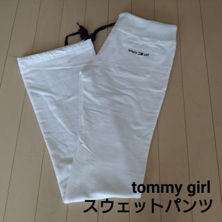 tommy girl - 【tommy girl】スウェット パンツ 白 Ｓサイズ