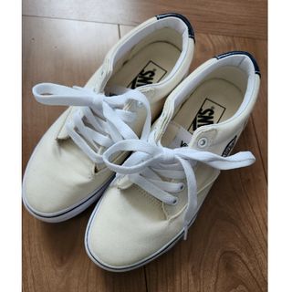 VANS　スニーカー　ホワイト　23.5