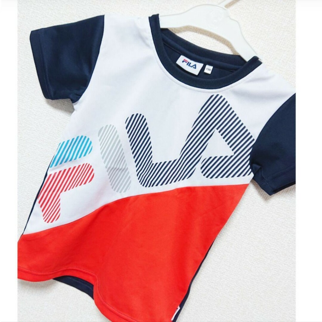 FILA(フィラ)のFILA フィラ Tシャツ 130 ドライ キッズ/ベビー/マタニティのキッズ服男の子用(90cm~)(Tシャツ/カットソー)の商品写真