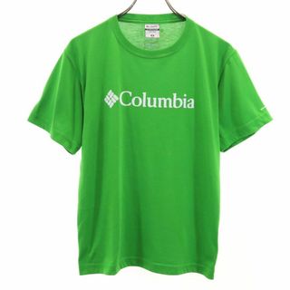 コロンビア(Columbia)のコロンビア アウトドア 半袖 OMNI-DRY Tシャツ M グリーン系 Columbia メンズ 古着 【240413】 メール便可(Tシャツ/カットソー(半袖/袖なし))