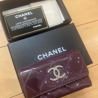 シャネル キーケース(レディース)(エナメル)の通販 21点 | CHANELの シャネル キーケース(レディース)(エナメル)の通販 21点 | CHANELの