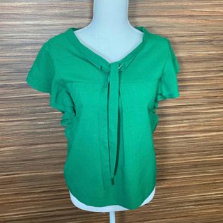 アトリエシックス(ATELIER SIX)のアトリエシックス Tシャツ XLサイズ相当 緑 グリーン 半袖 無地(Tシャツ(半袖/袖なし))