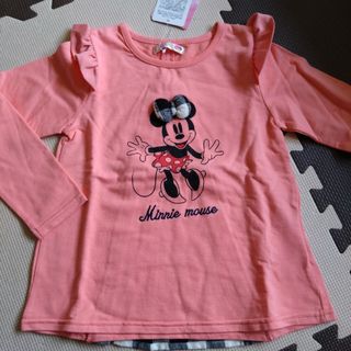 ディズニー(Disney)のミニーちゃん　長袖Tシャツ　サイズ120(Tシャツ/カットソー)