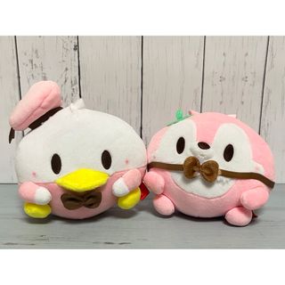 ディズニー(Disney)のディズニー ドナルド チップ ぬいぐるみマスコット ピンク(ぬいぐるみ)