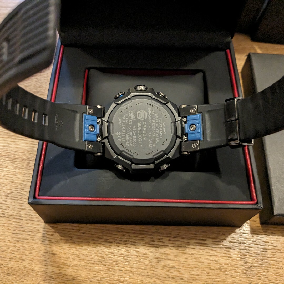 G-SHOCK(ジーショック)のカシオ G-SHOCK MTG-B2000B-1A2JF(1個) メンズの時計(腕時計(アナログ))の商品写真