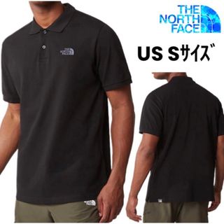 ザノースフェイス(THE NORTH FACE)のTNF メンズ　ポロシャツ　ブラック  US/S 日本サイズM(ポロシャツ)