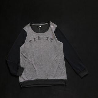 オークリー(Oakley)のy2k 00s oakley Technical pullover cutsaw(Tシャツ/カットソー(七分/長袖))