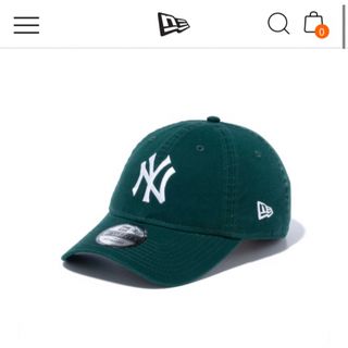 ニューエラー(NEW ERA)の新品 未使用 9TWENTY クロスストラップ ウォッシュドコットン ヤンキース(キャップ)