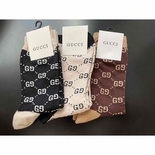 Gucciレディースソックス3足セット　新品未使用