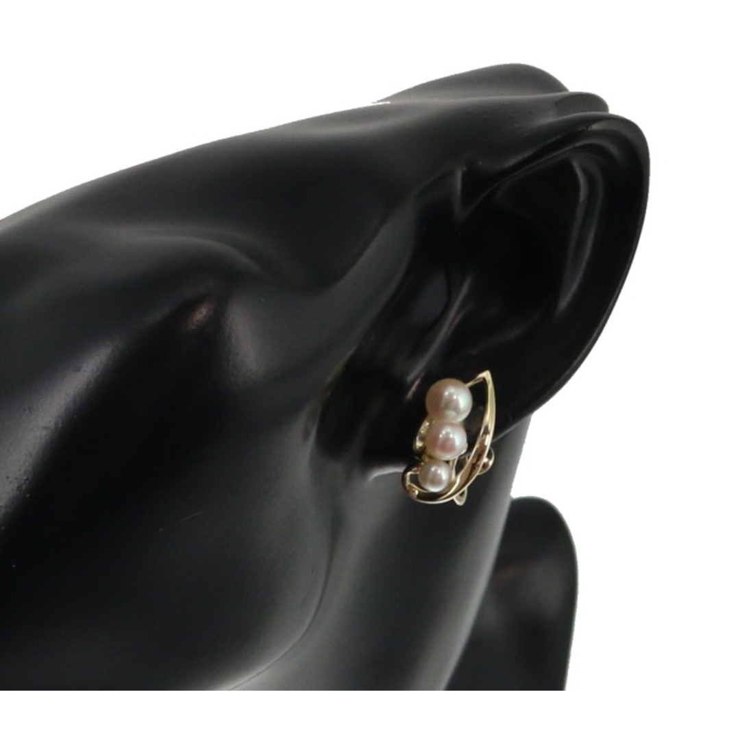 人気 ブランド チェック ミキモト イヤリング アクセサリー K14YG 4.5-6.0mm アコヤ真珠 イヤリング、ピアス