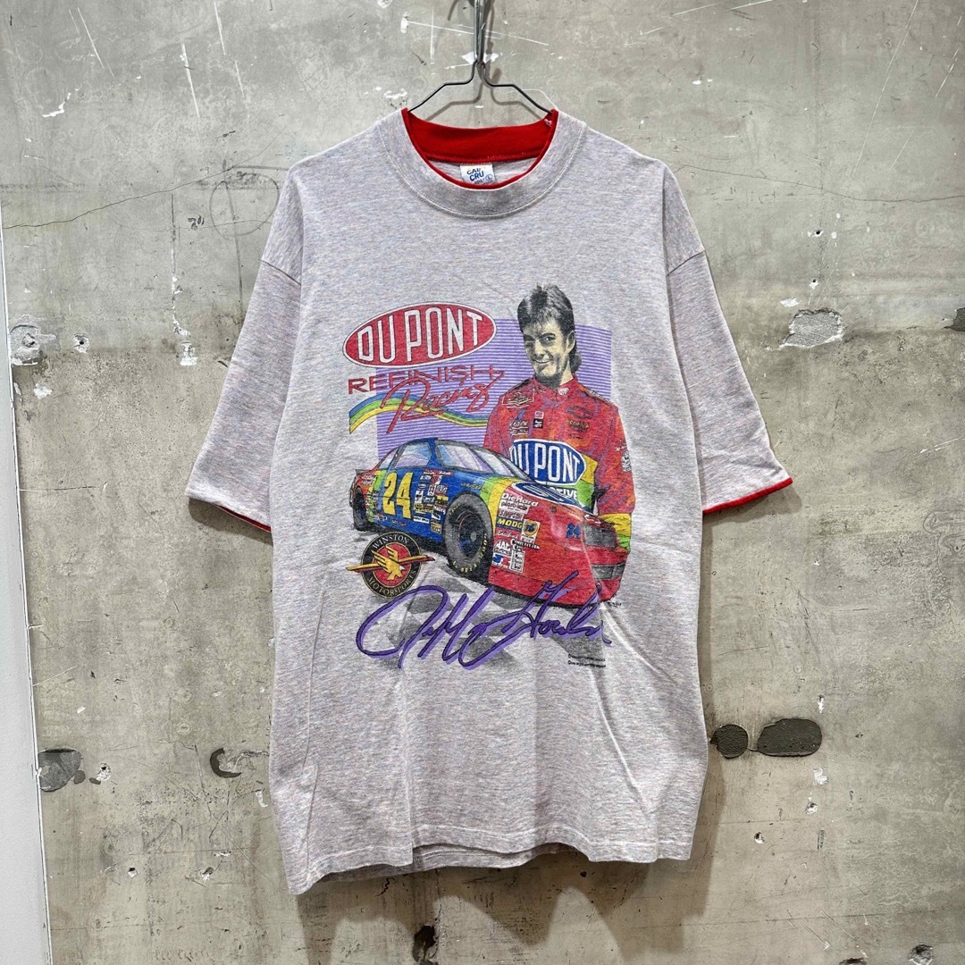 90sUSA古着NASCAR レーシングTシャツ ジェフゴードン ナスカー メンズのトップス(Tシャツ/カットソー(半袖/袖なし))の商品写真