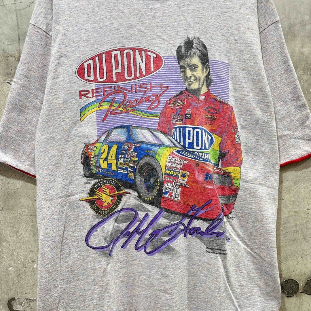 90sUSA古着NASCAR レーシングTシャツ ジェフゴードン ナスカー メンズのトップス(Tシャツ/カットソー(半袖/袖なし))の商品写真