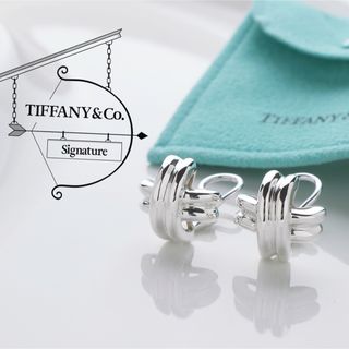 ティファニー(Tiffany & Co.)のsantan様 美品 TIFFANY&Co. シグネチャー 925 イヤリング(イヤリング)