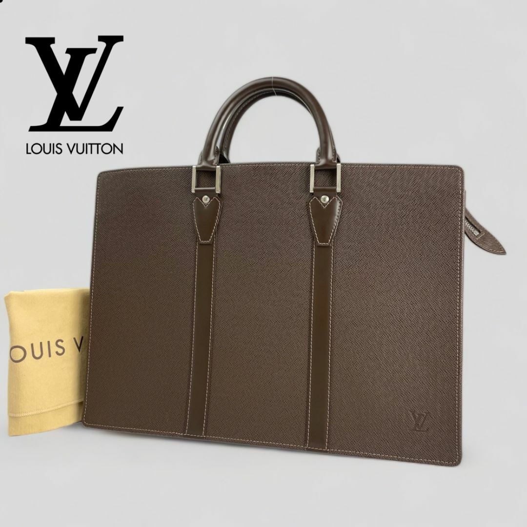 LOUIS VUITTON(ルイヴィトン)の未使用■ルイ・ヴィトン■ タイガ ポルト ドキュマン・ロザン ビジネスバッグ メンズのバッグ(ビジネスバッグ)の商品写真