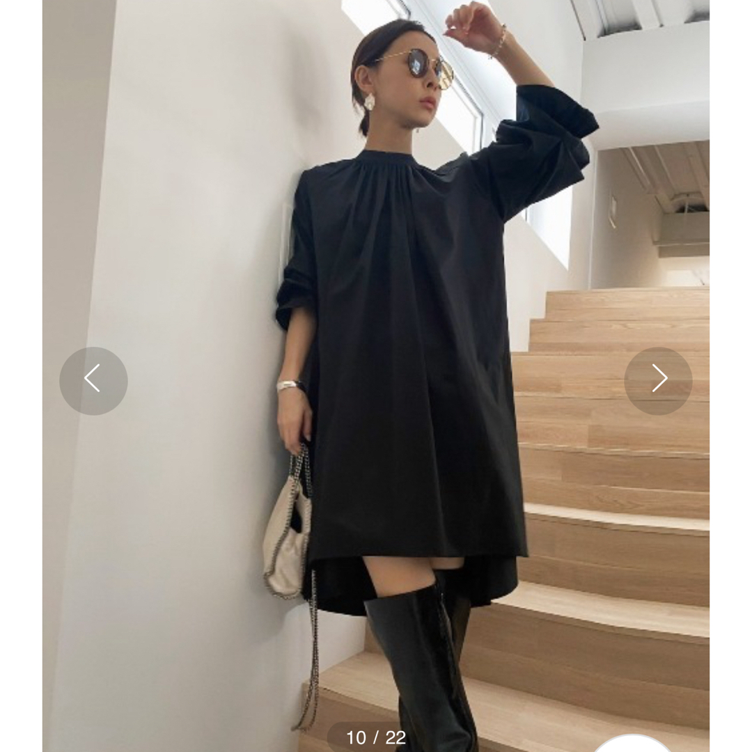 Ameri VINTAGE(アメリヴィンテージ)のGATHER TUNIC BLOUSE レディースのトップス(シャツ/ブラウス(長袖/七分))の商品写真