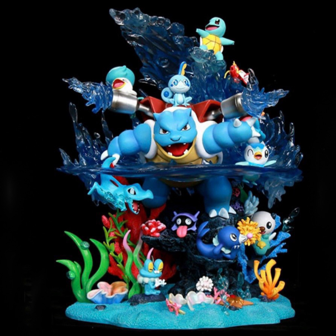 ポケモン カメックス 33cm PVC製 フィギュアの通販 by Kabigon ポケモン カメックス 33cm PVC製 フィギュアの通販 by Kabigon