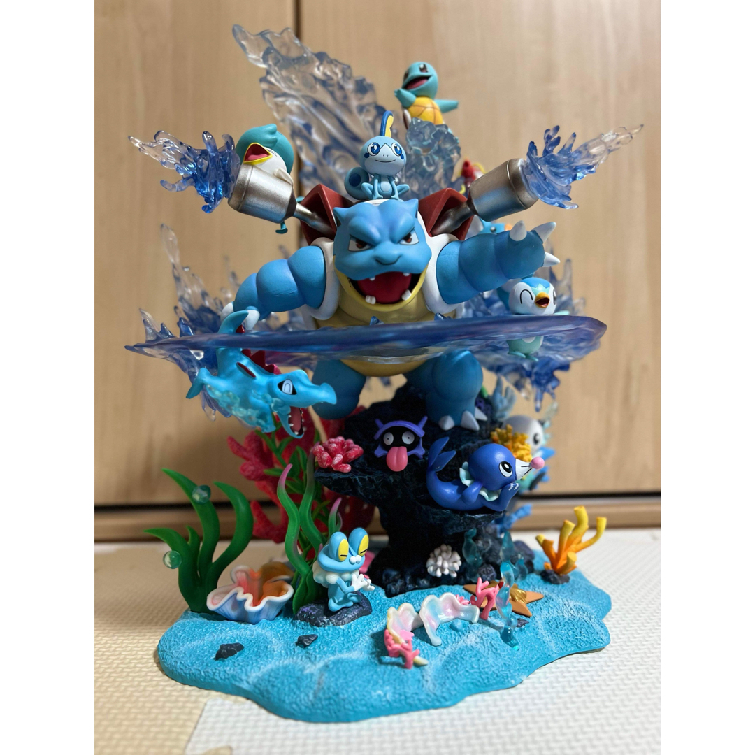 ポケモン カメックス 33cm PVC製 フィギュアの通販 by Kabigon ポケモン カメックス 33cm PVC製 フィギュアの通販 by Kabigon