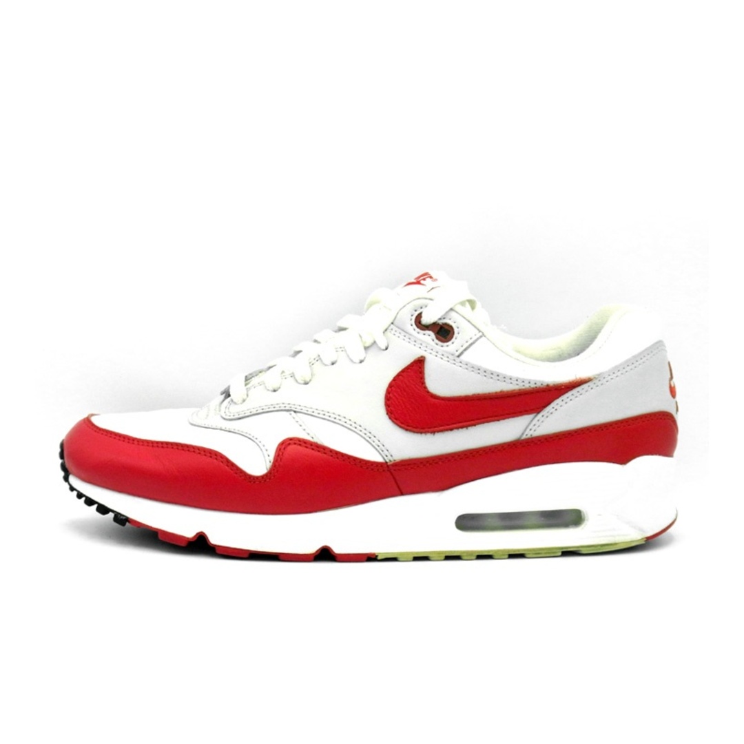 NIKE(ナイキ)のナイキ NIKE ■ 【 AIR MAX 90/1 Sport Red AJ7695 100 】 エア マックス サポート レッド スニーカー　f21604 メンズの靴/シューズ(スニーカー)の商品写真