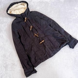 アバクロンビーアンドフィッチ(Abercrombie&Fitch)の【Abercrombie & Fitch】（S）フード 無地 ダッフルコート(ダッフルコート)