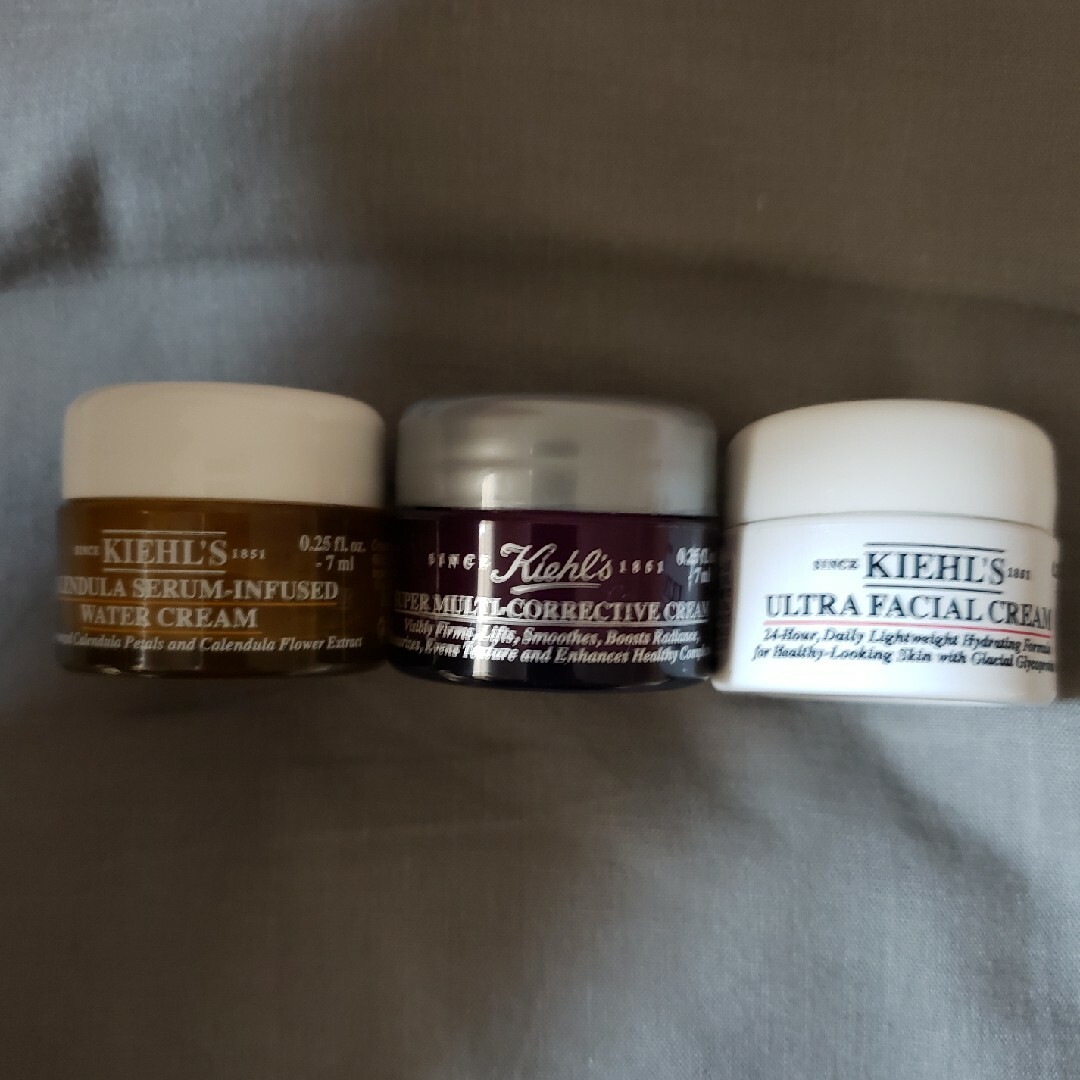 Kiehl's(キールズ)のキールズ　クリーム3点　トライアルセット　サンプル　キールズフェイスクリーム コスメ/美容のキット/セット(サンプル/トライアルキット)の商品写真