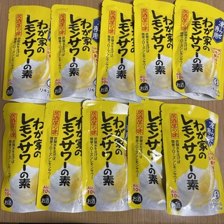 大関 レモンサワーの素 パウチ 凍らせ専用 150ml  10個セット(リキュール/果実酒)