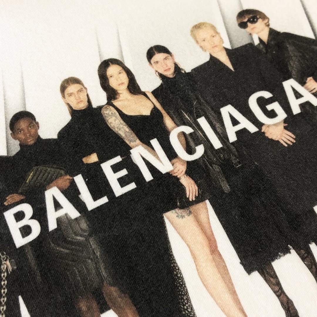 Balenciaga(バレンシアガ)のBALENCIAGA バレンシアガ tシャツ ビックロゴ入り メンズのトップス(Tシャツ/カットソー(半袖/袖なし))の商品写真