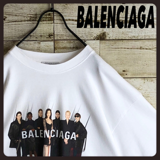 バレンシアガ(Balenciaga)のBALENCIAGA バレンシアガ tシャツ ビックロゴ入り(Tシャツ/カットソー(半袖/袖なし))