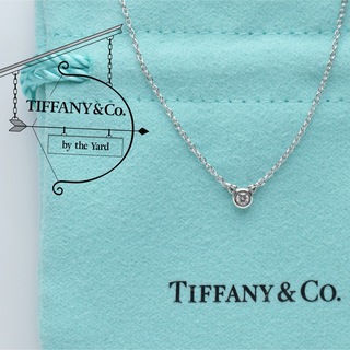 ティファニー(Tiffany & Co.)の極美品 ティファニー ダイヤモンド バイザヤード AG 925 ネックレス(ネックレス)