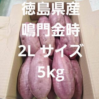さつまいも　徳島県産鳴門金時2L サイズ5kg(野菜)