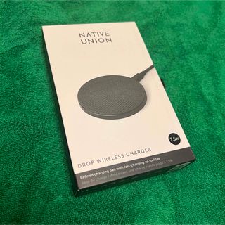 ネイティブユニオン(NATIVE UNION)のNATIVE UNION DROP WIRELESS CHARGER 7.5w(バッテリー/充電器)