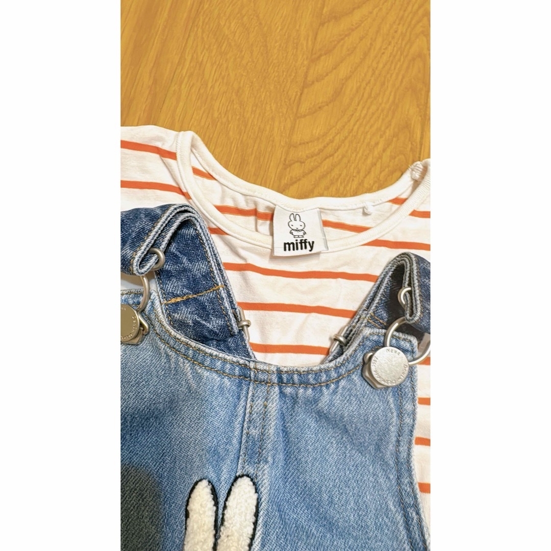 ミッフィー　next  ジャンパースカートトップスセット キッズ/ベビー/マタニティのキッズ服女の子用(90cm~)(スカート)の商品写真