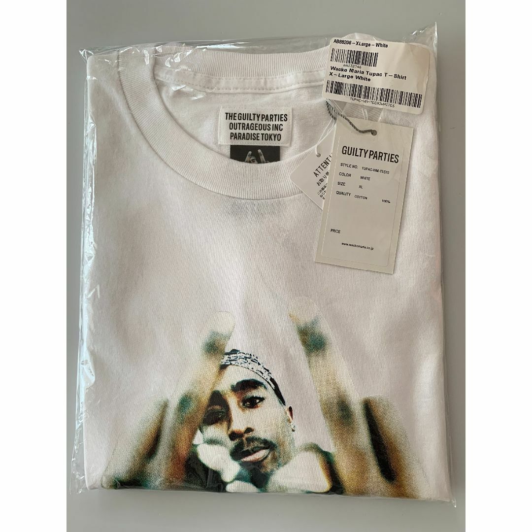 WACKO MARIA(ワコマリア)のWACKO MARIA TUPAC T-SHIRT メンズのトップス(Tシャツ/カットソー(半袖/袖なし))の商品写真