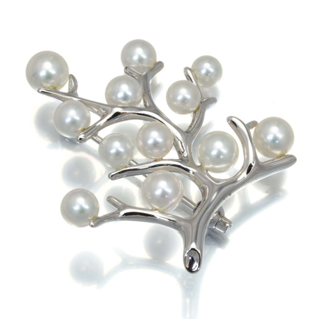 MIKIMOTO - ミキモト ブローチ ベビーパール アコヤ真珠 4.5-5.2 MIKIMOTO - ミキモト ブローチ ベビーパール アコヤ真珠 4.5-5.2