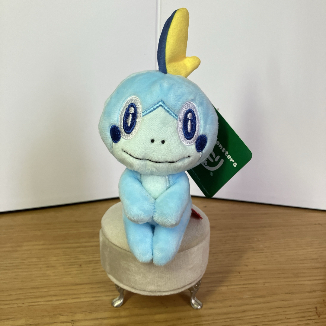 ポケモン(ポケモン)のポケモンちょっこりさん　メッソン エンタメ/ホビーのおもちゃ/ぬいぐるみ(ぬいぐるみ)の商品写真