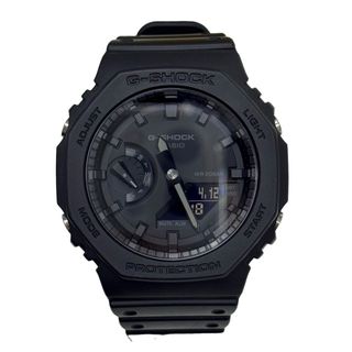 Casio カシオ G-SHOCK GA-2100-1A1JF カーボンコアガード メンズ ブラック 稼働品 本体のみ 【中古】 42403R6