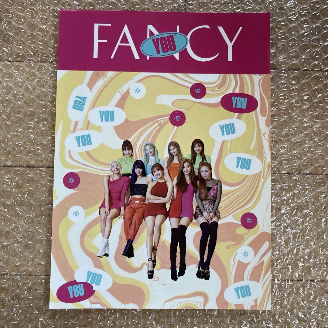 Waste(twice)(ウェストトゥワイス)の最終　TWICE  CD ミナ　ステッカー付　fancy エンタメ/ホビーのCD(K-POP/アジア)の商品写真