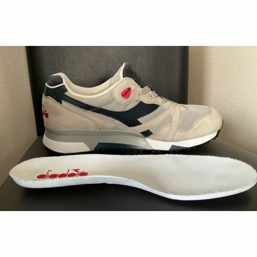 diadora HERITAGE(ディアドラヘリテージ)のディアドラ N9000 ITA イタリア製 27.5cm グレー メンズの靴/シューズ(スニーカー)の商品写真