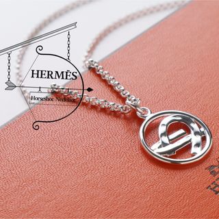 エルメス(Hermes)の極美品 HERMES エルメス ホースシュー メダリオン 925 ネックレス(ネックレス)