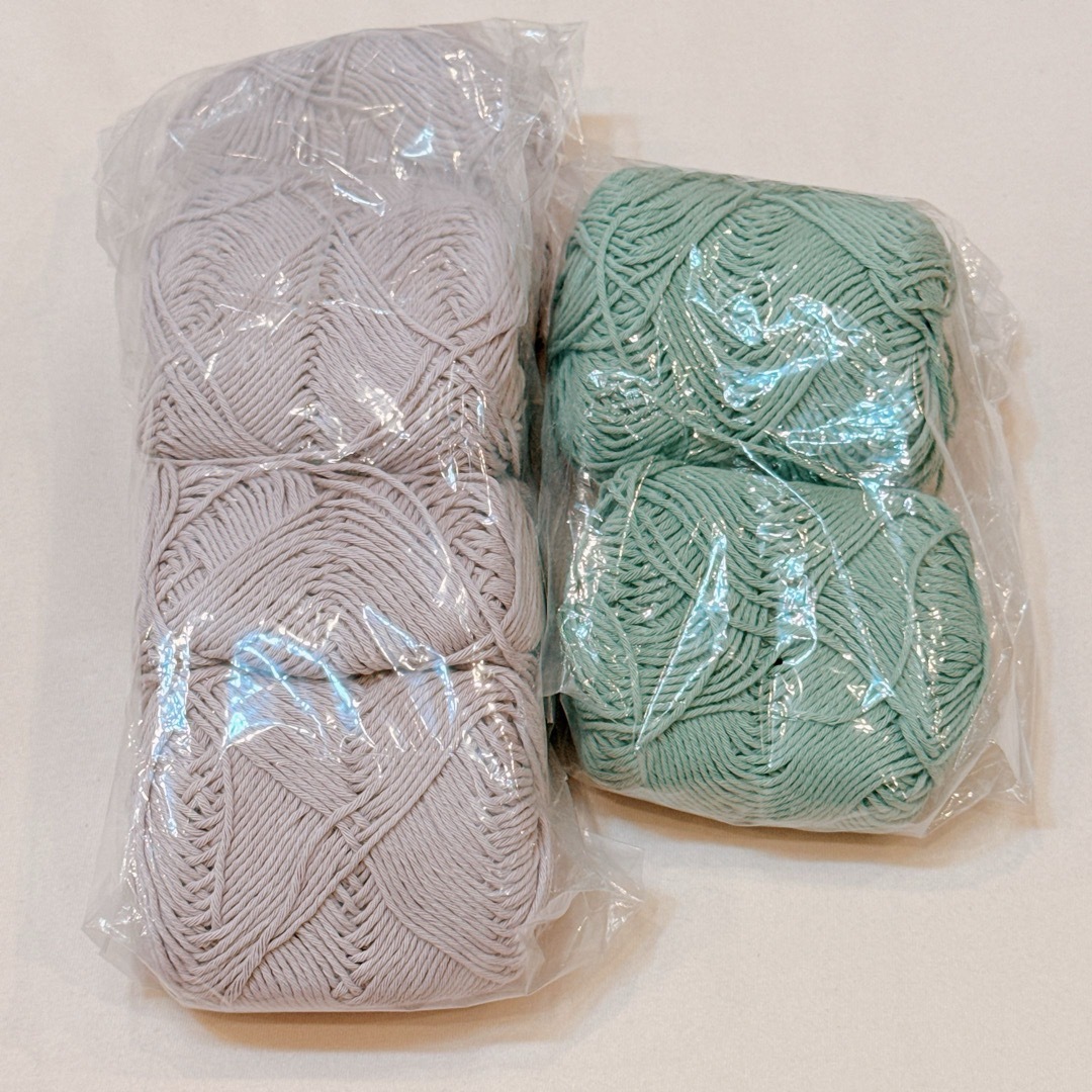 コットン糸6玉⭐︎エヌコットン⭐︎毛糸ZAKKAストアーズ ハンドメイドの素材/材料(生地/糸)の商品写真
