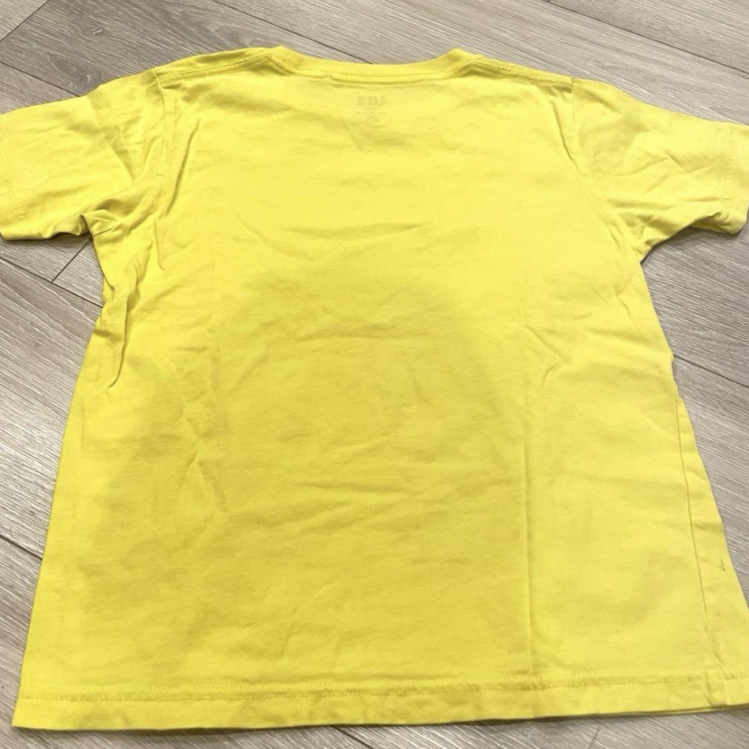 UNIQLO(ユニクロ)のユニクロ　キッズTシャツ130 キッズ/ベビー/マタニティのキッズ服男の子用(90cm~)(Tシャツ/カットソー)の商品写真