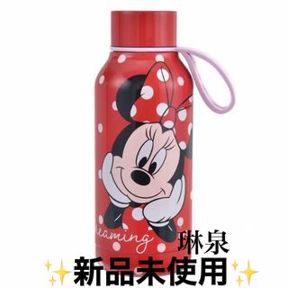 ディズニー(Disney)のディズニー　ミニー　ドット ステンレスボトル　水筒　タンブラー ディズニーストア(キャラクターグッズ)