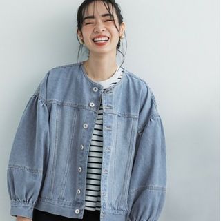 coca - 新品　coca ボリュームスリーブデニムジャケット