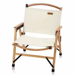 【色: ベージュ】Mozambique アウトドア チェア キャンプ 椅子 折り(テーブル/チェア)