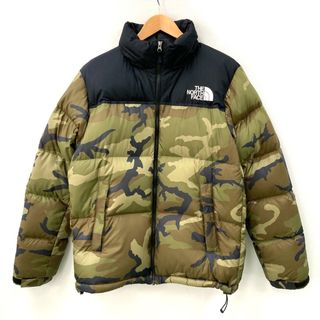 ザノースフェイス(THE NORTH FACE)の☆☆THE NORTH FACE ザノースフェイス ダウンジャケット カモフラ柄 サイズ XL メンズ ND91842 カーキ(その他)