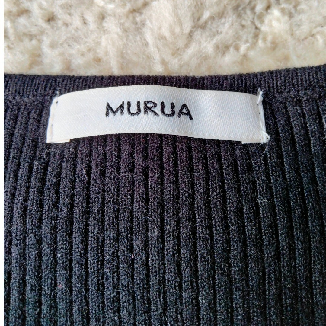 MURUA(ムルーア)の美品！MURUA　美人スタイル薄手セーター レディースのトップス(ニット/セーター)の商品写真